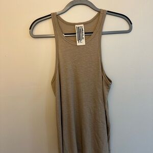 Women's Beige Tank Top